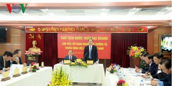 Chủ tịch nước làm việc với Hội Luật gia Việt Nam